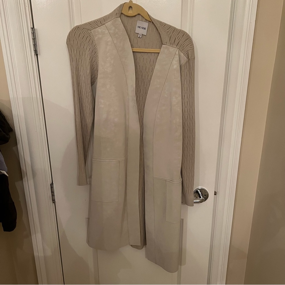 Nic + Zoe long cardigan size M